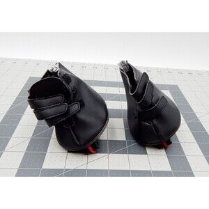 Teddy Mountain Accessories Black Roller Skates In-Line Shoes Red Wheels